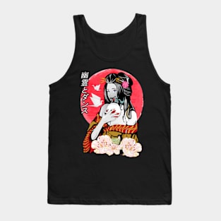 Mask And Geisha Tank Top